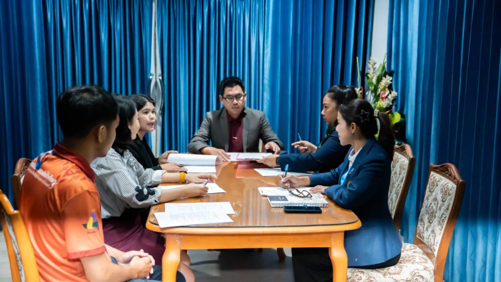 ประชุมปิดตรวจ การดำเนินงานโครงการประจำปีงบประมาณ พ.ศ. 2567 คณะนิติศาสตร์